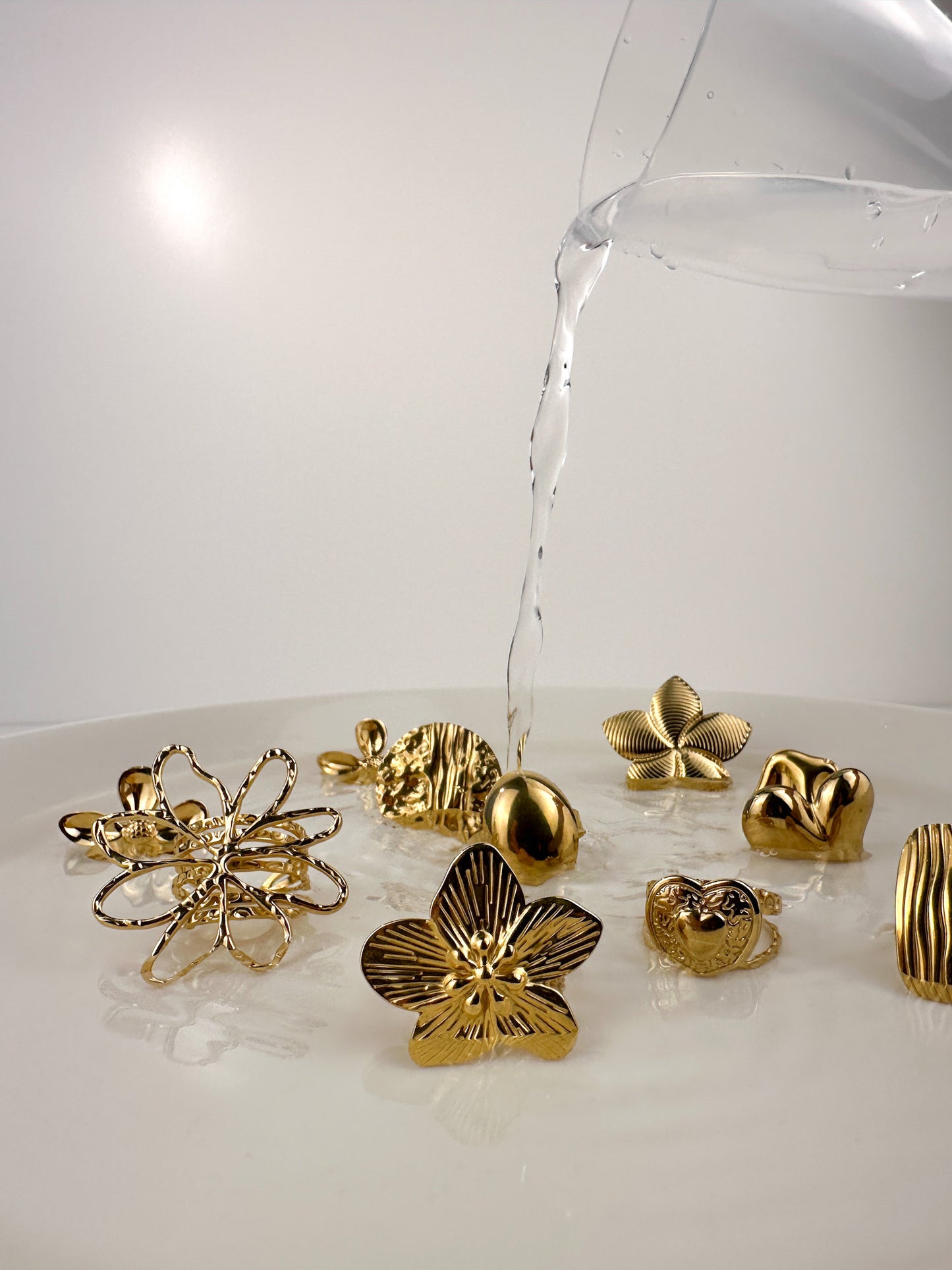 Solar Petal Ring
