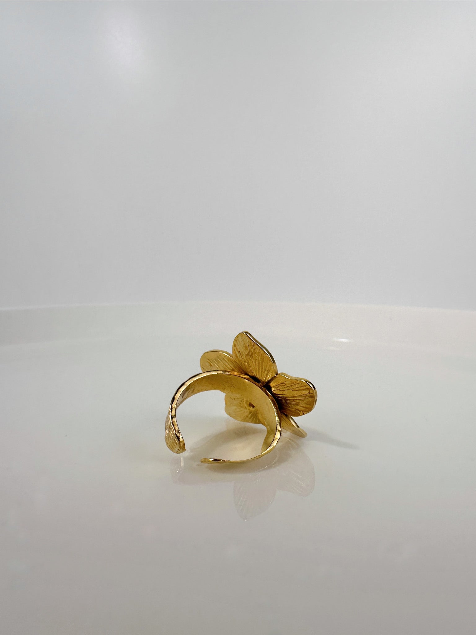 Golden Flower Ring