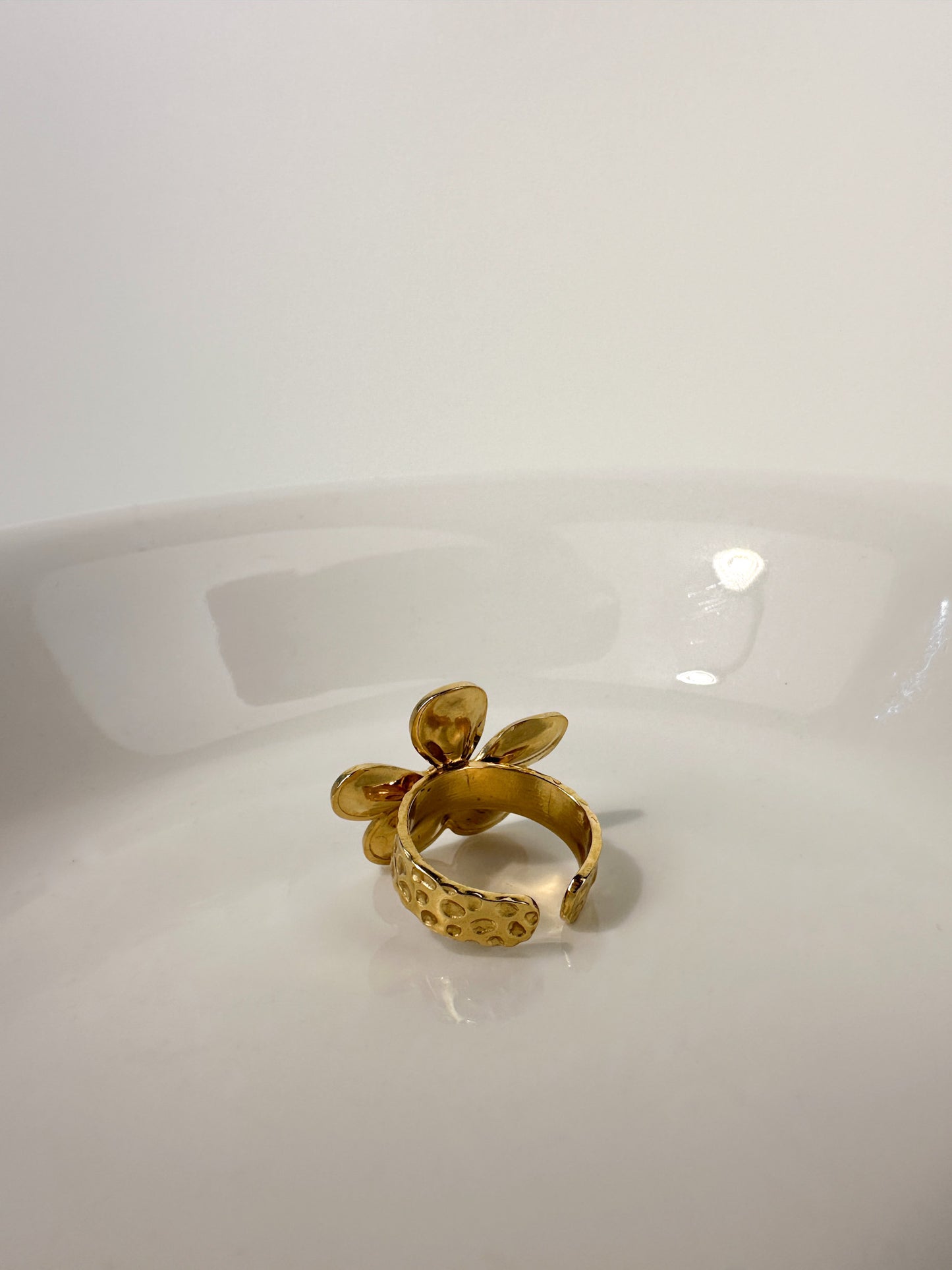 Solar Petal Ring
