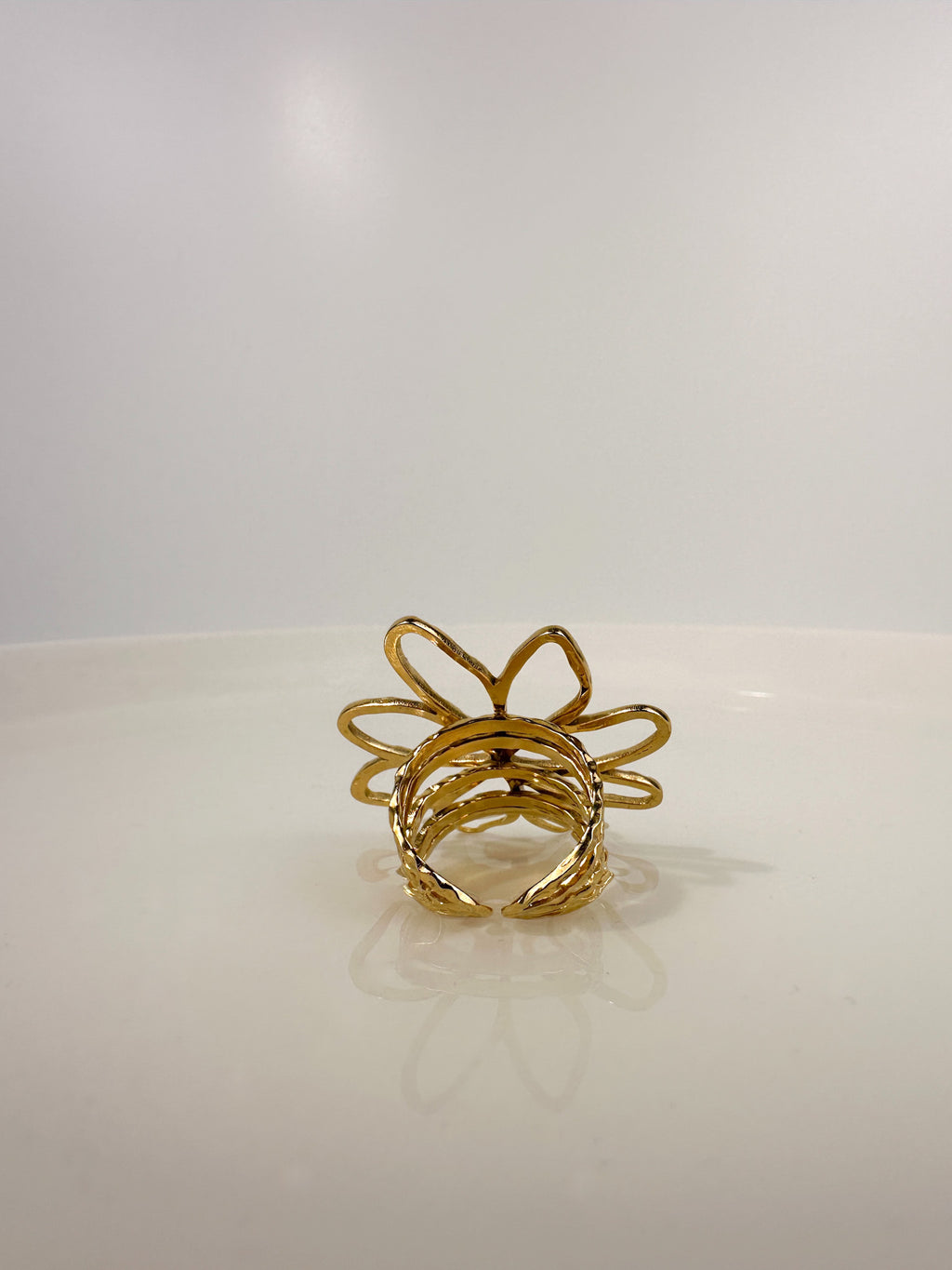 Golden Wire Ring