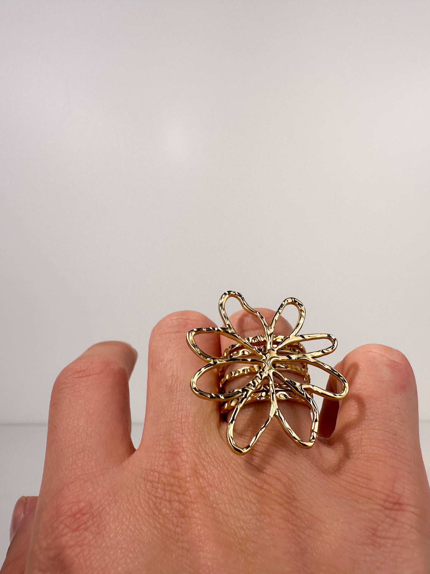 Golden Wire Ring