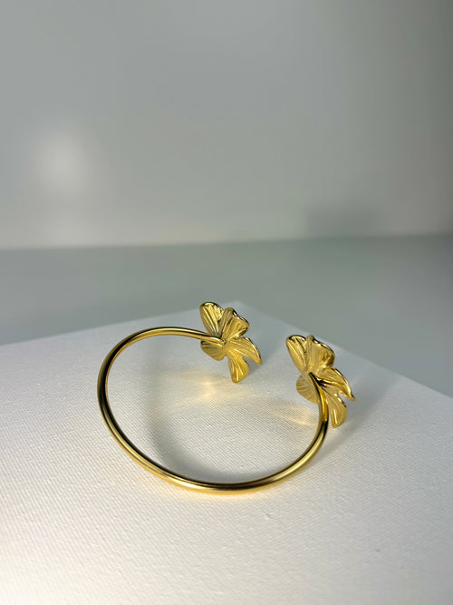 Golden Bloom Cuff