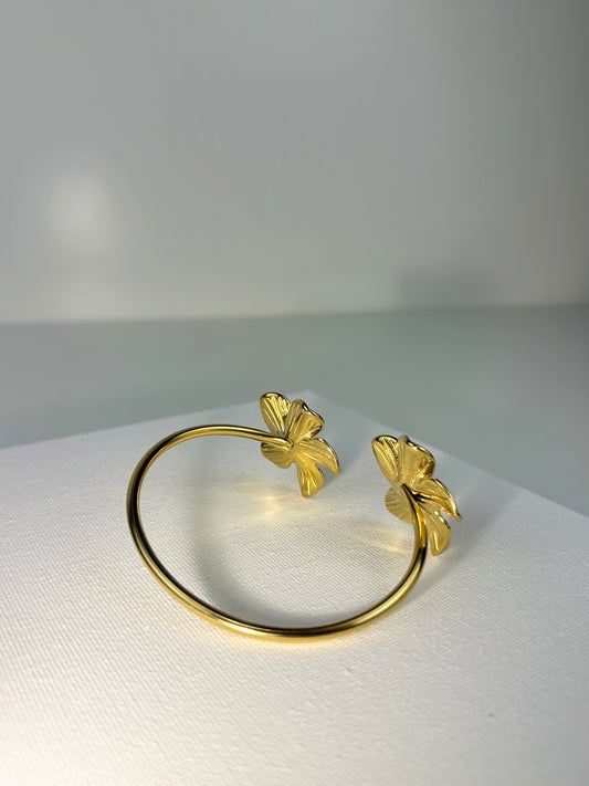 Golden Bloom Cuff