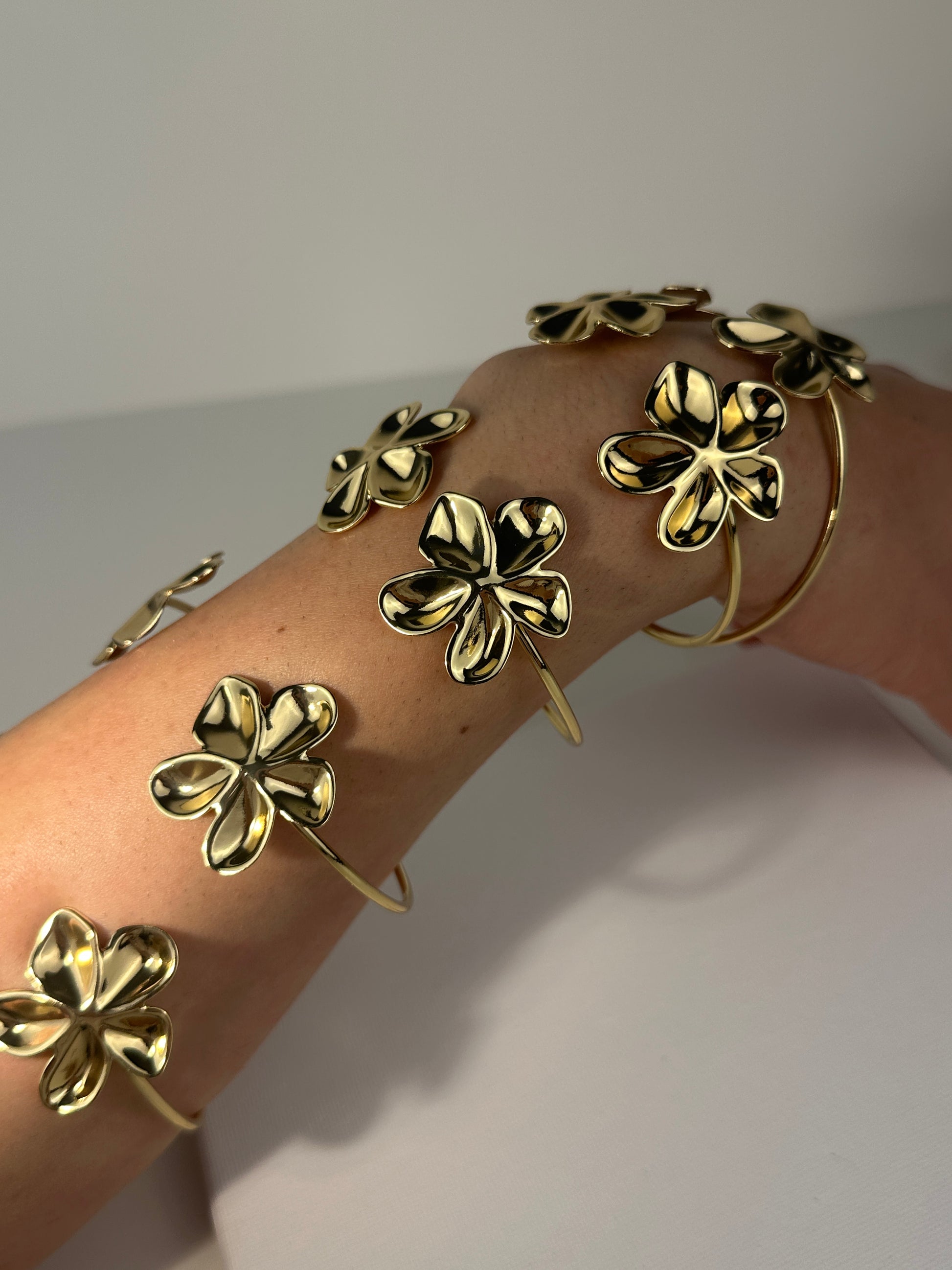 Golden Bloom Cuff