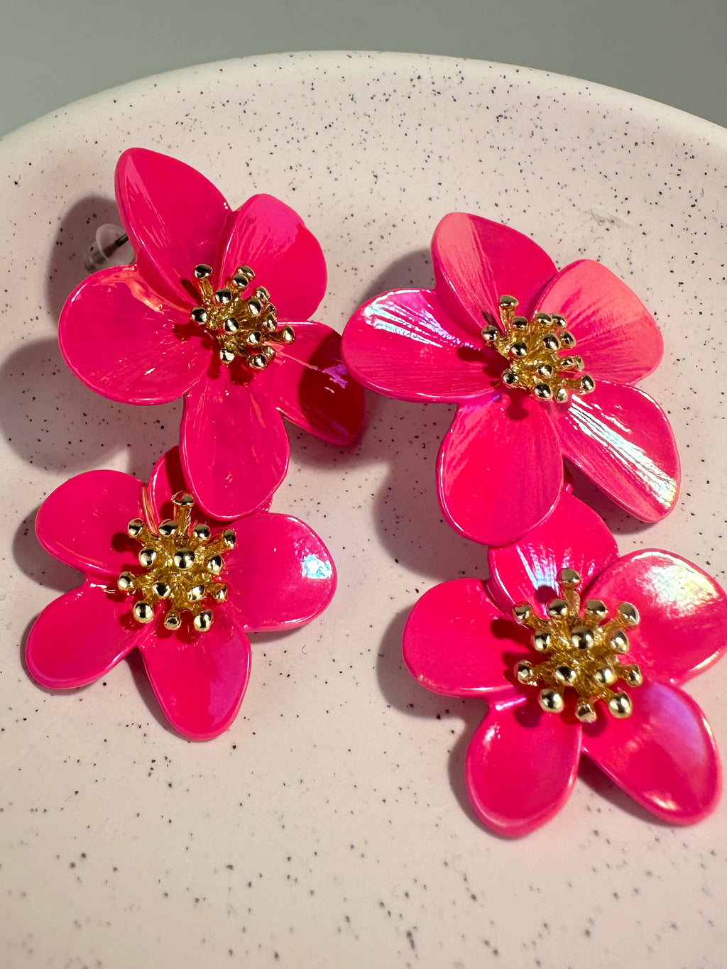 Pink Bloom Earrings