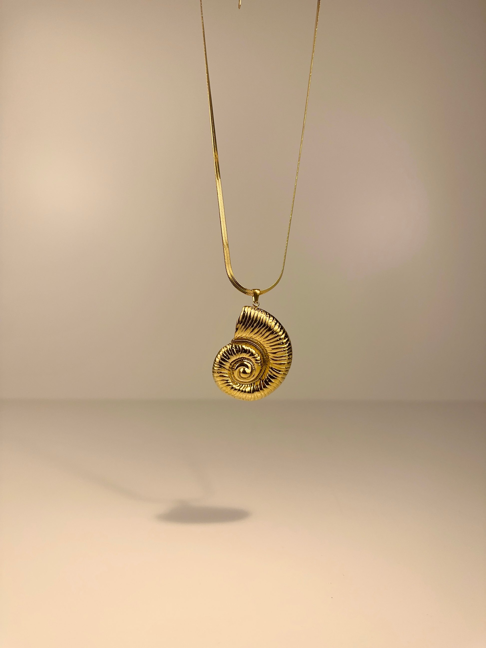 Golden Shell Necklace